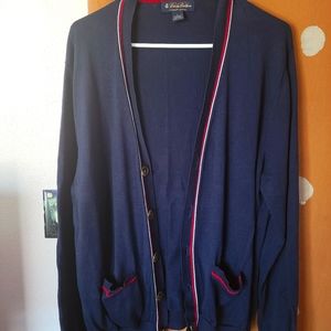 Brooks Brothers Navy Blue Cardigan